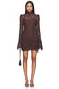 view 1 of 4 MINIVESTIDO BODITA in Brown