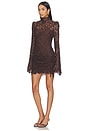 view 2 of 4 MINIVESTIDO BODITA in Brown