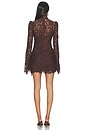 view 3 of 4 MINIVESTIDO BODITA in Brown