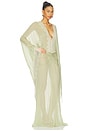 view 3 of 4 MAXIVESTIDO EVITA in Mint Green
