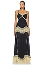 view 1 of 3 ROBE MAXI ESTELA in Black
