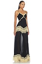 view 2 of 3 ROBE MAXI ESTELA in Black