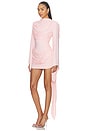 view 3 of 4 ROBE COURTE PERISA in Baby Pink