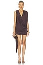view 1 of 4 VESTIDO ALMA in Umber Brown