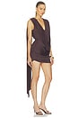 view 2 of 4 VESTIDO ALMA in Umber Brown