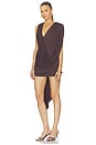 view 4 of 4 VESTIDO ALMA in Umber Brown