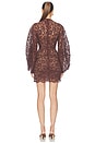 view 4 of 4 Airman Mini Dress in Brown