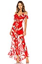 view 1 of 3 Jolene Dress in Red Bird