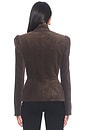 view 4 of 5 Vega Jacket in Chocolate Brown