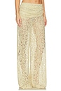 view 2 of 6 Rocio Trouser in Antique Yellow