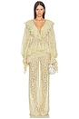 view 5 of 6 Rocio Trouser in Antique Yellow