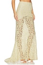 view 2 of 6 Pasion Skirt in Antique Yellow