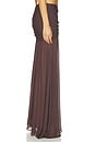 view 2 of 6 JUPE LONGUE AMAYA  in Umber Brown