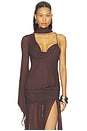view 1 of 7 Malita Top in Umber Brown