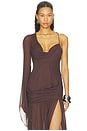 view 2 of 7 Malita Top in Umber Brown