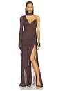 view 7 of 7 Malita Top in Umber Brown