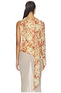 view 6 of 6 Malita Top in Cachemira Yellow