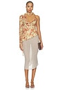 view 7 of 6 Malita Top in Cachemira Yellow