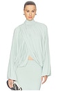 view 1 of 4 Floro Top in Ice Green