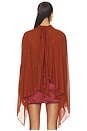 view 4 of 4 Mia Top in Burnt Red