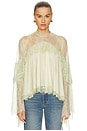 view 1 of 4 Alita Top in Mint Green