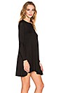 view 2 of 4 Tyler Long Sleeve Dress in Black