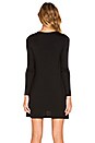 view 3 of 4 Tyler Long Sleeve Dress in Black