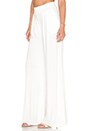 view 3 of 4 Amber Wide Leg Pant in White