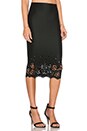 view 2 of 4 Dakota Midi Skirt in Black