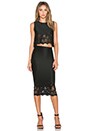 view 4 of 4 Dakota Midi Skirt in Black