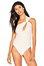 view 2 of 5 Cleo Bodysuit in White