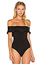 view 2 of 5 Tess Bodysuit in Black