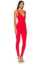 view 3 of 4 Isodora Jumpsuit in Red