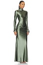 view 2 of 3 Anastasia Dress in Army