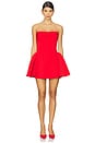 view 1 of 3 Marilyn Dress in Crimson