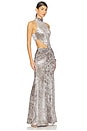 view 2 of 3 Zarina Dress in Silver