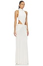 view 2 of 3 Zarina Dress in Ivory