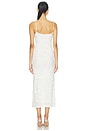 view 3 of 4 Kim Dress in White