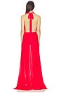 view 3 of 3 VESTIDO ARIELLA in Crimson
