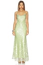 view 1 of 4 Janna Dress in Lime
