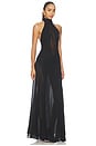 view 2 of 3 ROBE SAHARA in Black