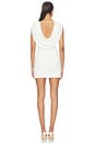 view 3 of 3 ROBE CLEO in White