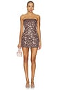 view 1 of 4 Zenaya Dress in Cocoa