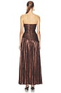 view 4 of 4 Riya Dress in Bronze