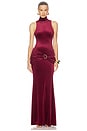 view 1 of 4 Alia Dress in Wine