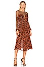 view 1 of 3 Katia Dress in Multi Red