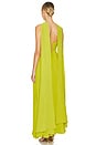 view 3 of 3 Dapheni Dress in Chartreuse
