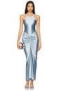 view 1 of 3 Dione Dress in Sapphire