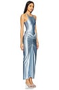 view 2 of 3 Dione Dress in Sapphire