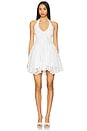 view 1 of 3 Hera Eyelet Short Dress in White
